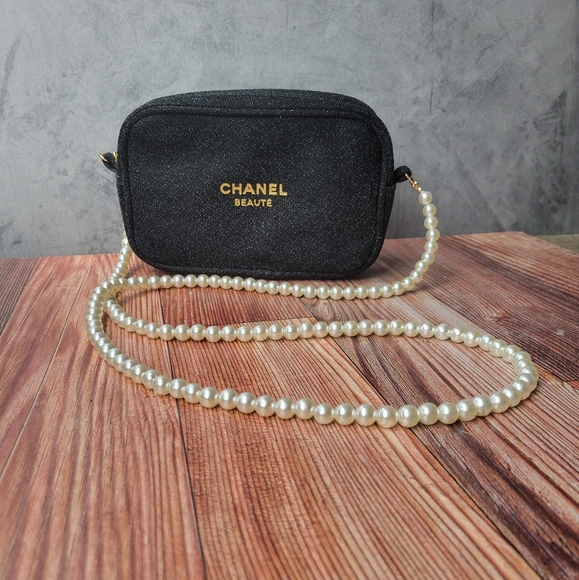 CHANEL Bags Chanel Beaute Cosmetic Crossbody Bag Poshmark